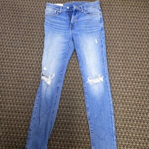 H&M Distressed Mens Jeans Size 30/32 Skinny Fit. Coupe Moulante